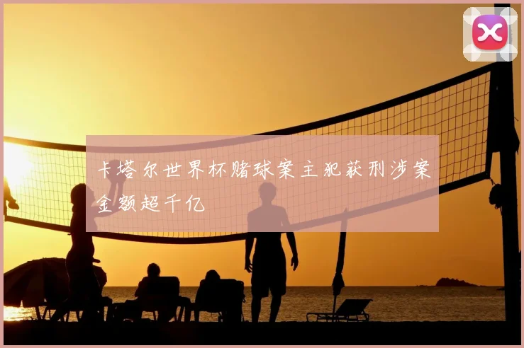 卡塔尔世界杯赌球案主犯获刑涉案金额超千亿