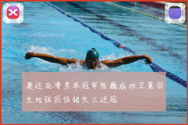 奥运花滑男单冠军陈巍成功卫冕羽生结弦因伤错失三连冠